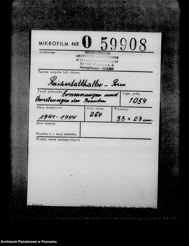 Obraz 2 z jednostki "Ernennung der Beamten"