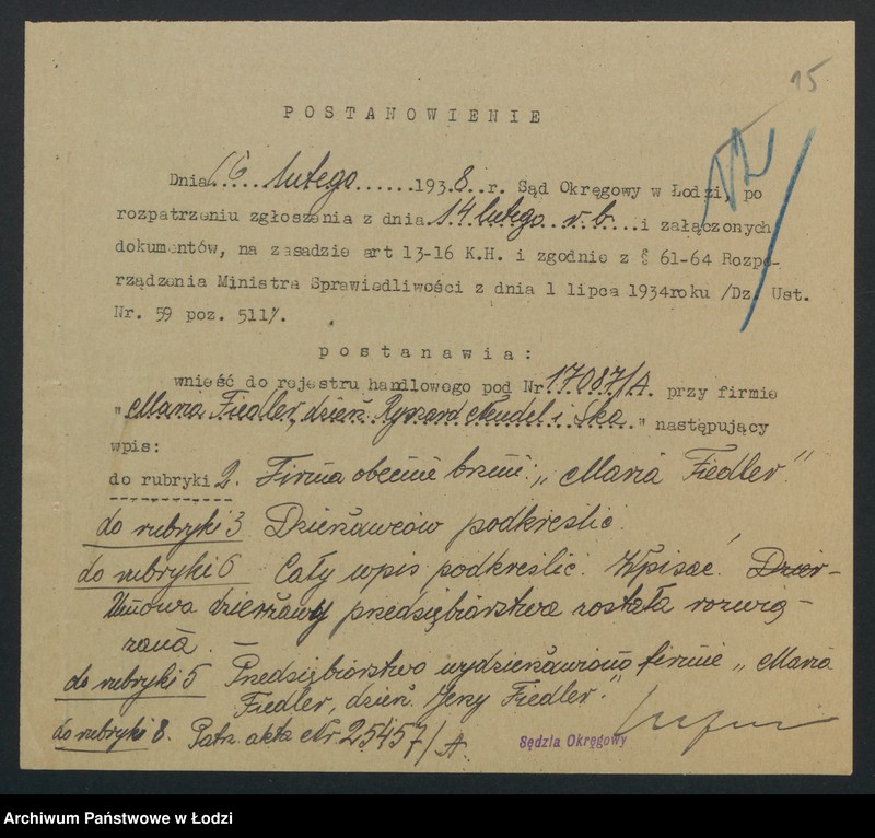 Obraz 17 z jednostki "Marja Fiedler- ręczna drukarnia towarów włókienniczych"