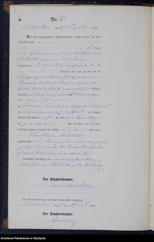 image.from.unit.number "Geburts-Neben-Register Nr 1 - 19"