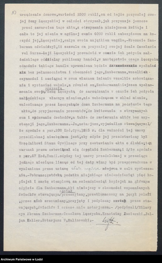 Obraz 12 z jednostki "Hilary Sauberman- pośrednictwo komisowo-agenturowe"