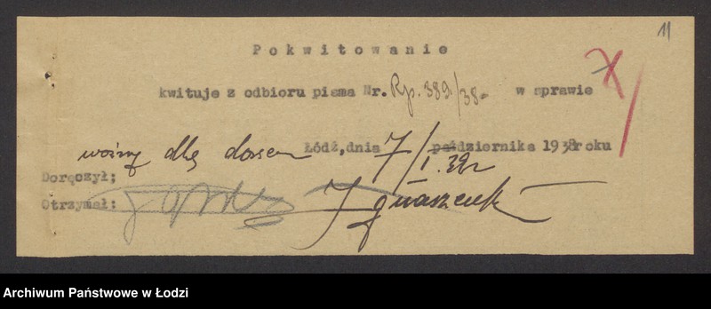 Obraz 13 z jednostki "Jechiel Tobiasz Zalcman – sprzedaż skór"