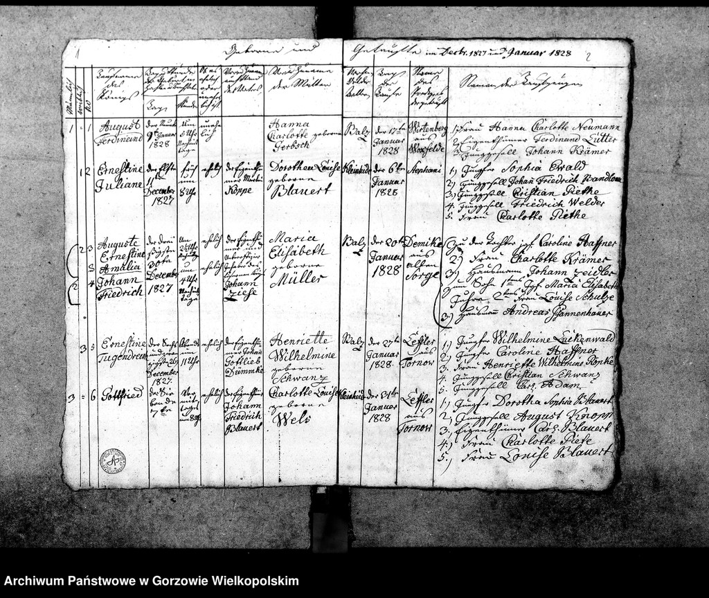 image.from.unit.number "Duplikate der Kirchenbücher von Balz: Balz (Białcz), Kleinheide Pszczelnik)"