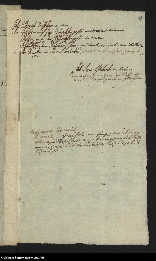 Obraz 13 z jednostki "[Akta in Bezug auf die Zirkularverfügung vom 4 Juni in Betreff der allhiesigen Salzschenken oder Salzseller]"