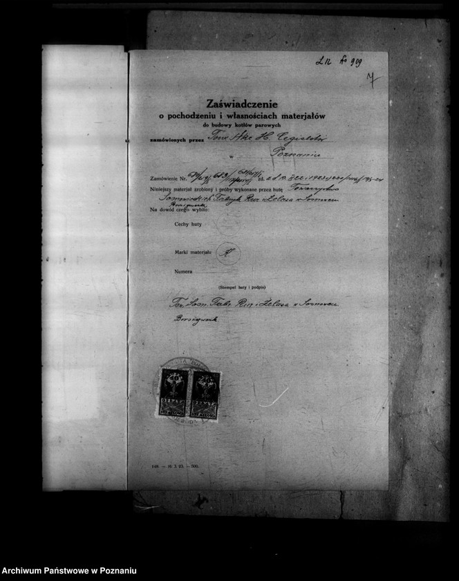 Obraz 12 z jednostki "Majętność Sielec powiat rawicki nr woj. kotła 3634"