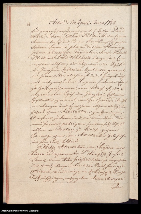 image.from.unit.number "Acta coram Officio […] Joannis Bentzmann Praeconsulis ac Praesidis [22.III.1783-13.III.1784] Joannis Bentzmann nec non Fisci Administratoris [27.III.1783-9.III.1784] /2 indeksy/"