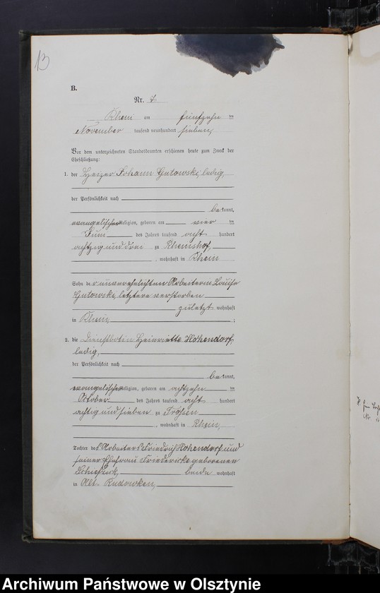 image.from.unit.number "Heiraths-Register/Haupt-Register Nr 1 - 10,1 - 15 i 1 - 16"