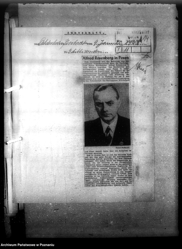 Obraz 19 z jednostki "Artike und Aufsätze - Wycinki prasowe"