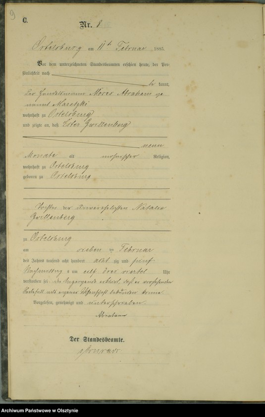 image.from.unit.number "Sterbe-Haupt-Register Nr 1 - 93"