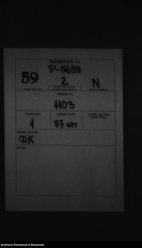image.from.unit.number "Wypisy z ksiąg metrykalnych : zapowiedzi małżeństw, urodzeń i zgonów: Grodzisko, Grodzisko Dolne, Grodzisko Górne, Budy Łańcuckie, Chodaczów, Gwizdów, Laszczyny, Majdany, Wólka Grodziska i Zmysłówka za 1871 rok"