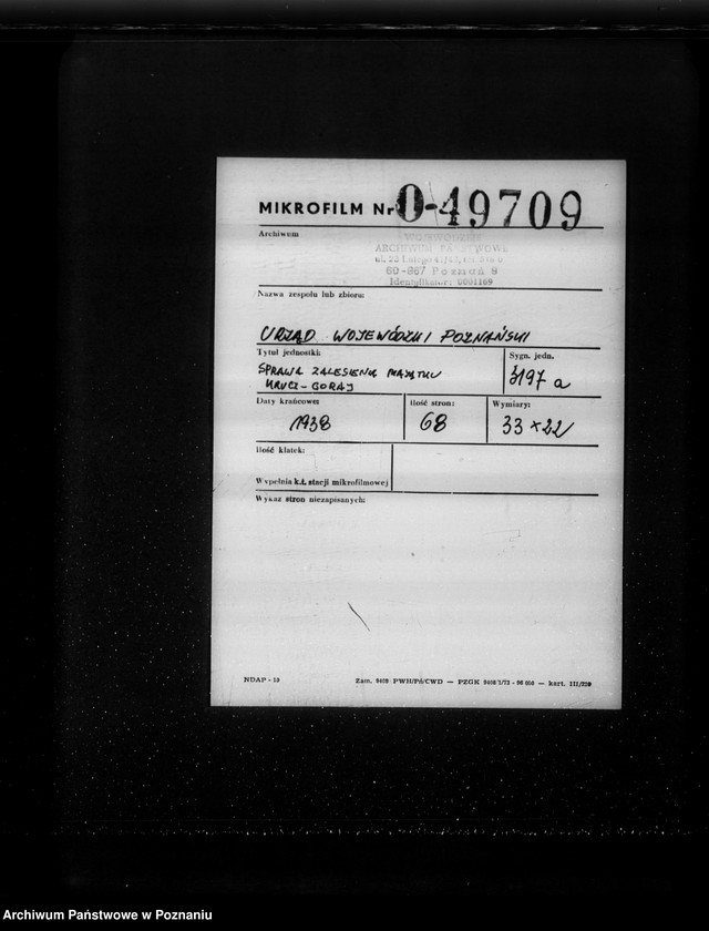 Obraz 2 z jednostki "Sprawa zalesienia majątku Krucz-Goraj"