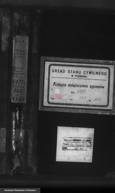 Obraz 1 z jednostki "Księga zgonów t. II"