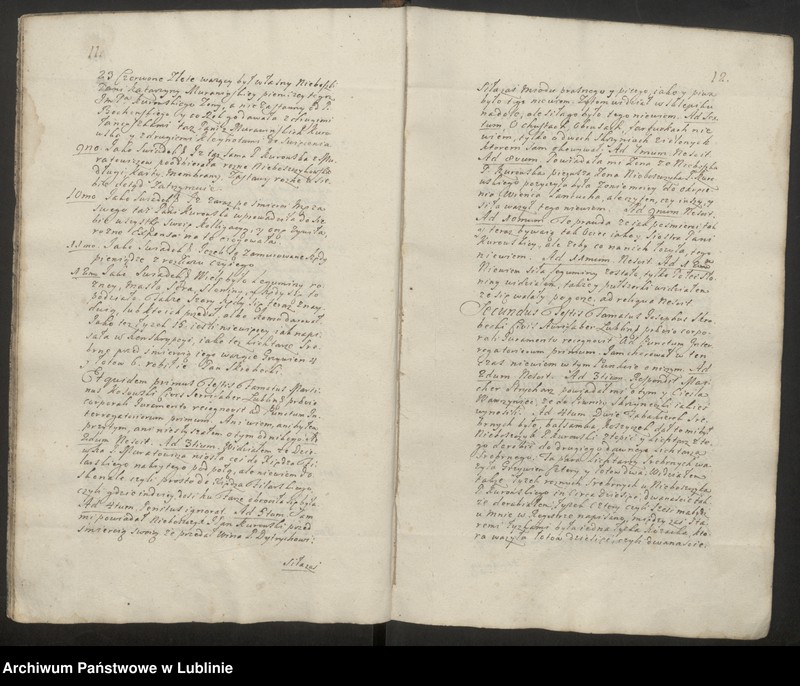 image.from.unit.number "Prothocollon inscriptionum, donationum, intromissionum, manifestationum, oblatarum aliorumque officiosorum actuum iudicii advocatialis civilis Lublinensis"