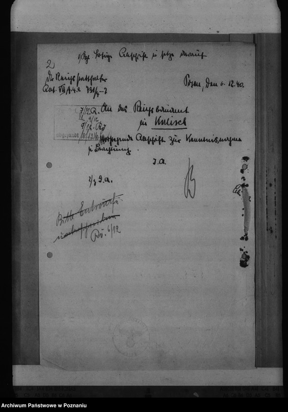 Obraz 6 z jednostki "Amtsgericht Koschmin - Koźmin"