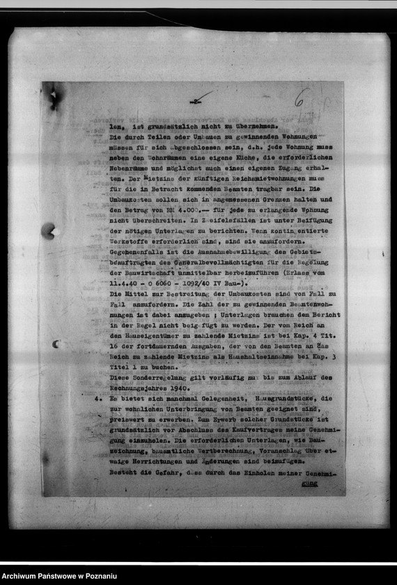 Obraz 10 z jednostki "Wohnungsbau für die Bediensteten der gauselbstverwaltung [Erlasse usw.]."