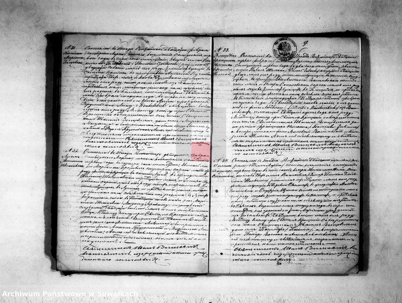 Obraz 11 z jednostki "Duplikat uroždennych, umeršich i brakosočetavšichsja rimsko-katoličeskogo vižajnskogo prichoda za 1871god"