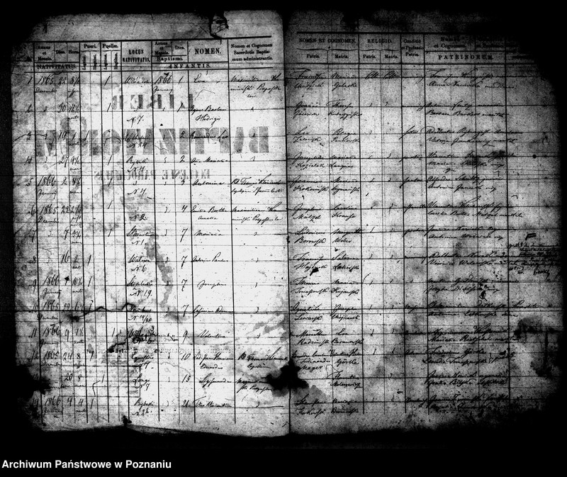 Obraz 2 z jednostki "Księga urodzeń"