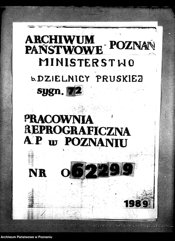 Obraz 1 z jednostki "Sprawy szczegółowo-administracyjne Aprowizacja - rozporządzenia i zarządzenia"