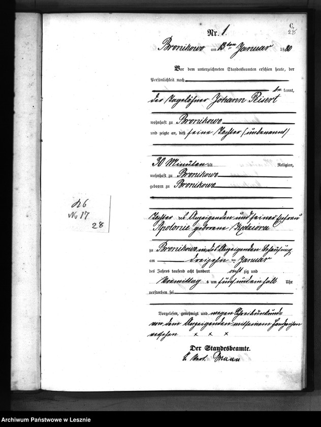 Obraz 3 z jednostki "[Księga zgonów]"