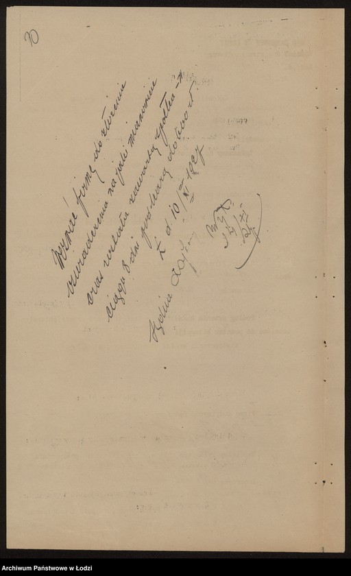 Obraz 12 z jednostki "Jeszna i Mosiek bracia Feldman- sprzedaż manufaktury"