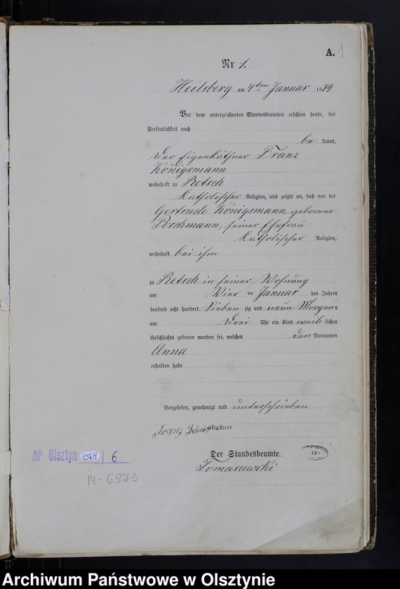 image.from.unit.number "Geburts-Haupt-Register Nr 1 - 142"