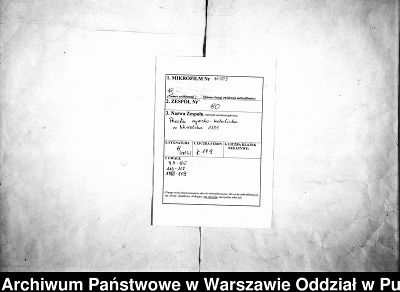 image.from.unit.number "Akta urodzeń, małżeństw i zgonów"