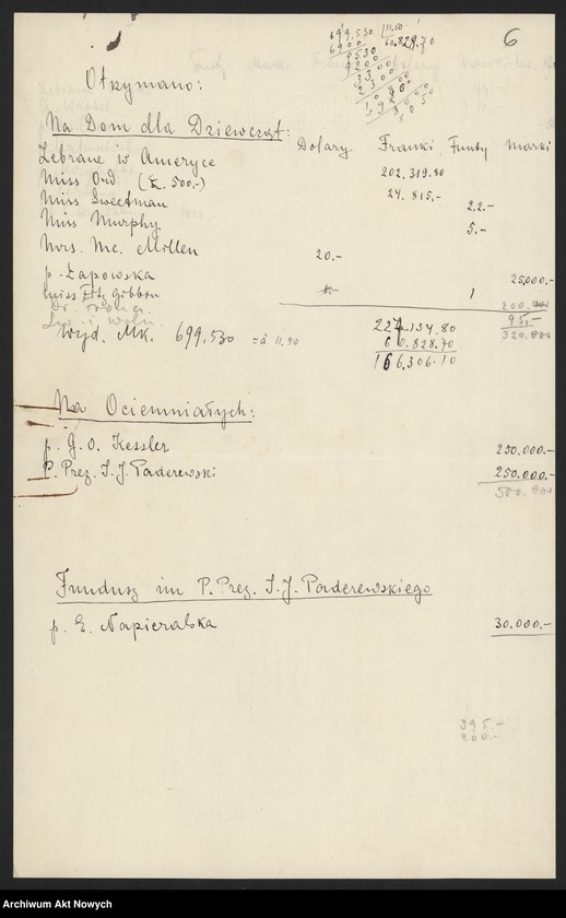 image.from.unit.number "Szkoła gospodarstwa domowego w Julinie. Odpis aktu kupna, wykazy wydatków, rachunki, fotografie, plany"