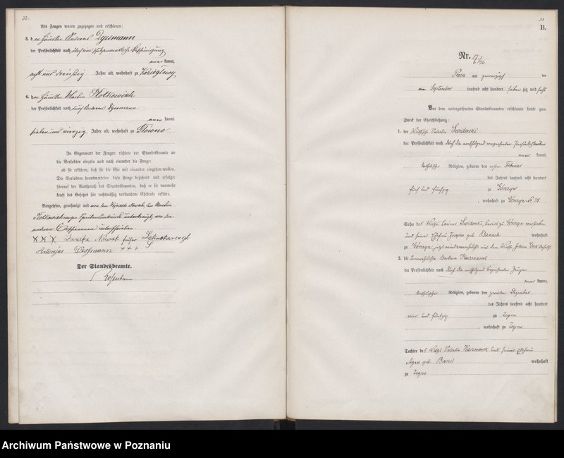 Obraz 19 z jednostki "Księga małżeństw"