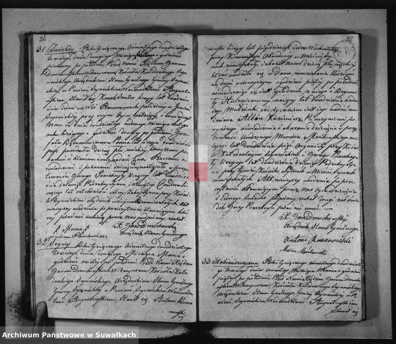 image.from.unit.number "Akta urodzonych w roku 1823 gminy seyneńskiey."