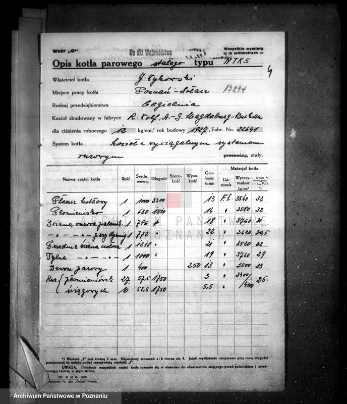 Obraz 8 z jednostki "Cegielnia J. Wykowski Poznań - Sołacz nr woj. 6088"