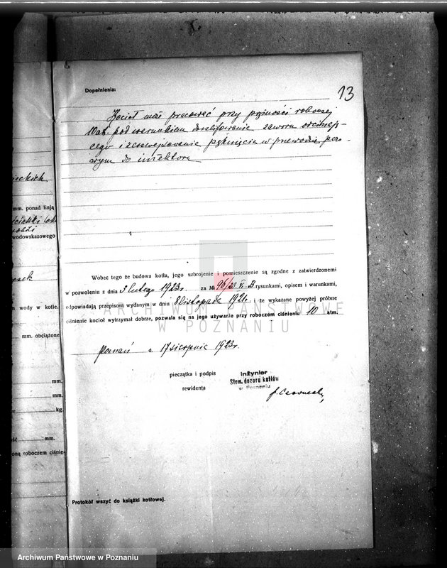 image.from.unit.number "Majętność Boszków, pow. krotoszyński nadzór nad kotłami parowymi"