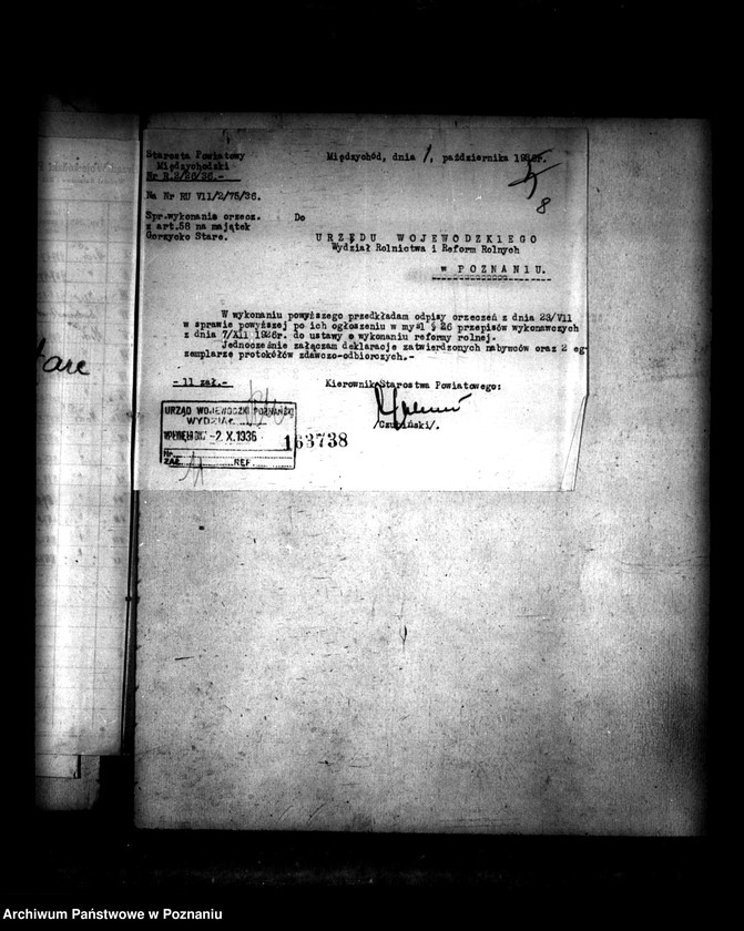 Obraz 13 z jednostki "Operat szacunkowy parcelowanego majątku Gorzycko-Stare powiatu międzychodzkiego"