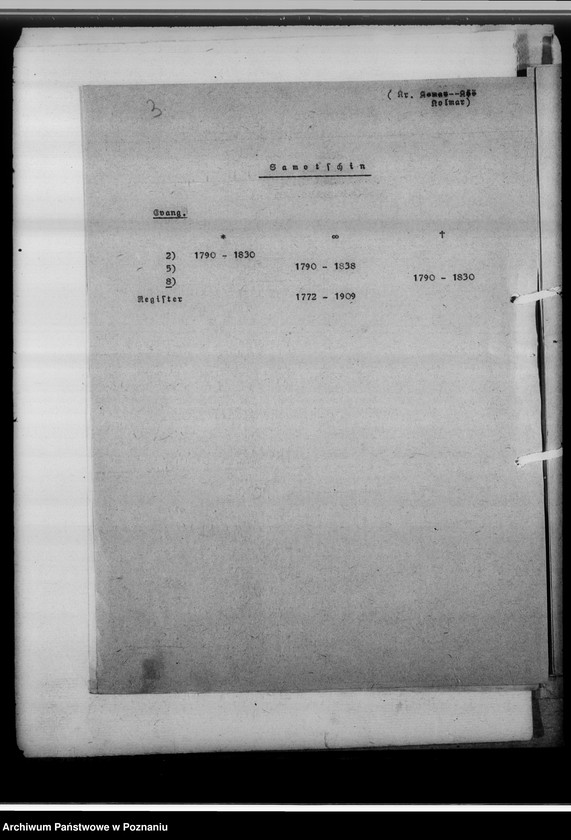 Obraz 7 z jednostki "Deutsch-evangelischer Friedhof Posen, Halbdorfstrasse [opis nagrobków, napisy]"