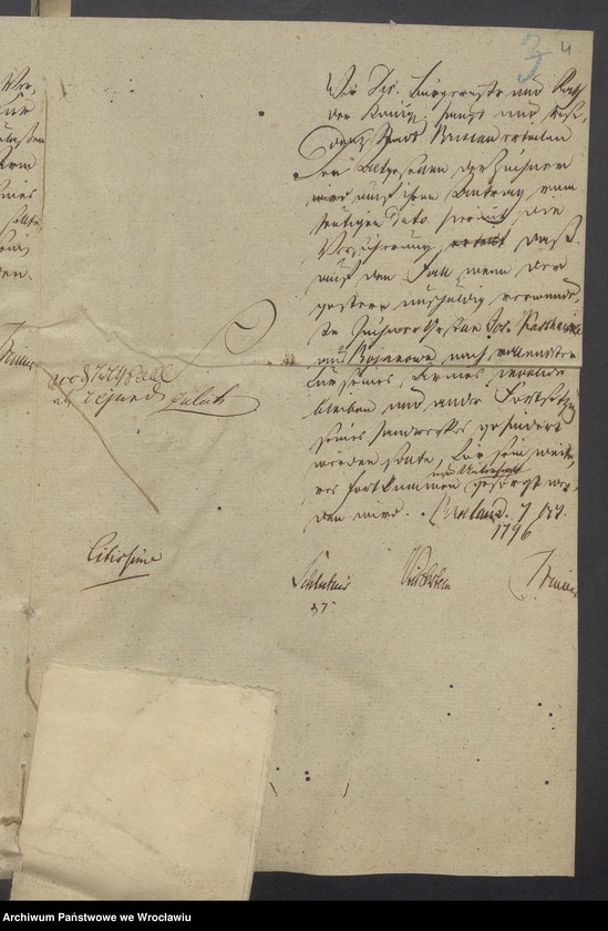 image.from.unit.number "Austand in der Stadt von 6 October 1796."