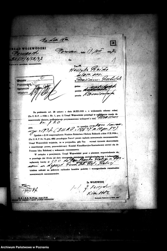 Obraz 5 z jednostki "Majątek Prusim powiatu międzychodzkiego oszacowanie majątku"