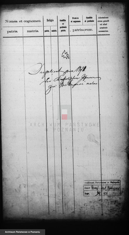 Obraz 2 z jednostki "Liber duplicatus baptisatorum"