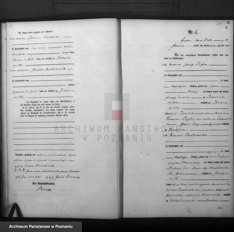 Obraz 17 z jednostki "Księga małżeństw"