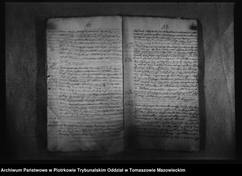 Obraz 11 z jednostki "Akta Stanu Cywilnego Gminy Regnowskiey na Rok 1818"