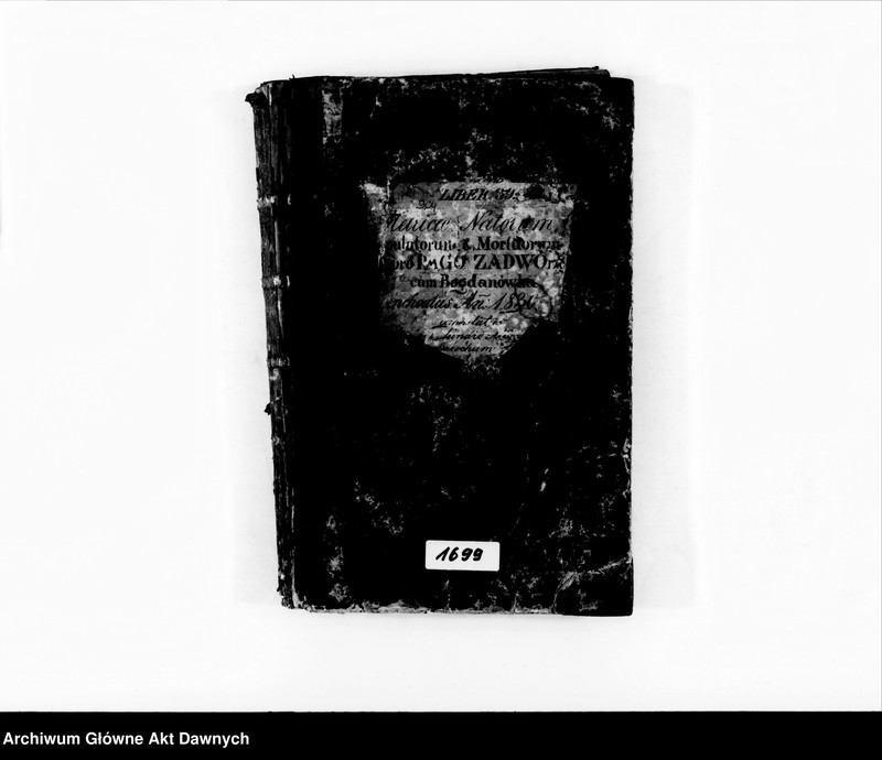 image.from.unit.number "Parafia: Gliniany. Dekanat: Gliniany. Księga metrykalna urodzeń, ślubów i zgonów dla wsi Zadwórze* i Bogdanówka*: Zadwórze - ur.: 1830-1887; śl.: 1855-1902; zg.: 1862-1896, Bogdanówka - ur.: 1833-1888; śl.: 1858, 1866-1869, 1871-1874, 1881, 1887-1888, 1890**; zg.: 1855-1890. Tom I."