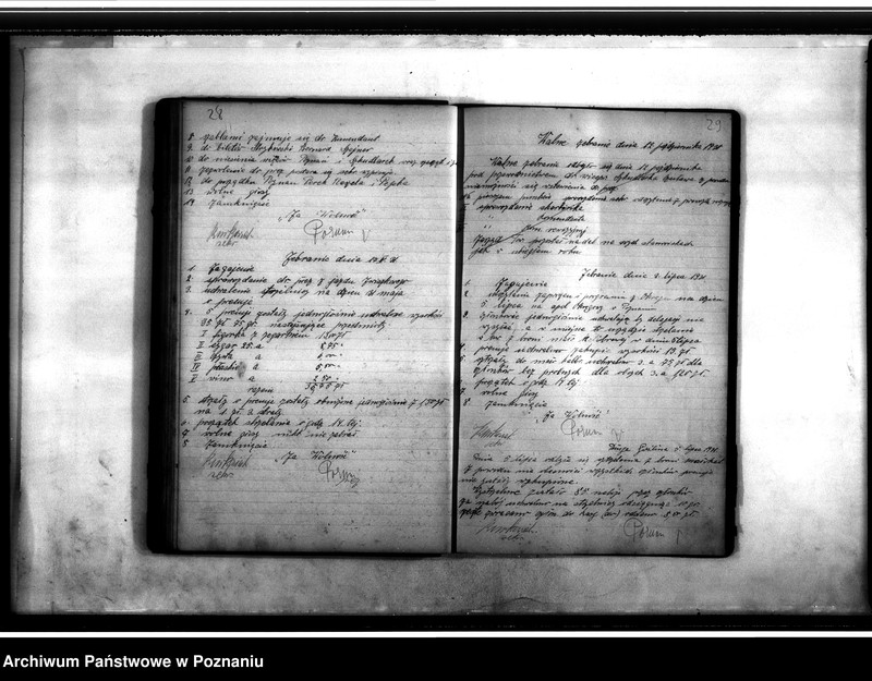 Obraz 18 z jednostki "Protokoły zebrań Towarzystwa Powstańców i Wojaków w Długiej Goślinie"