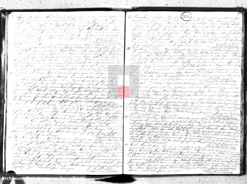 image.from.unit.number "Księga duplikat urodzonych, zaślubionych, umarłych parafii wigierskiey z roku 1832"