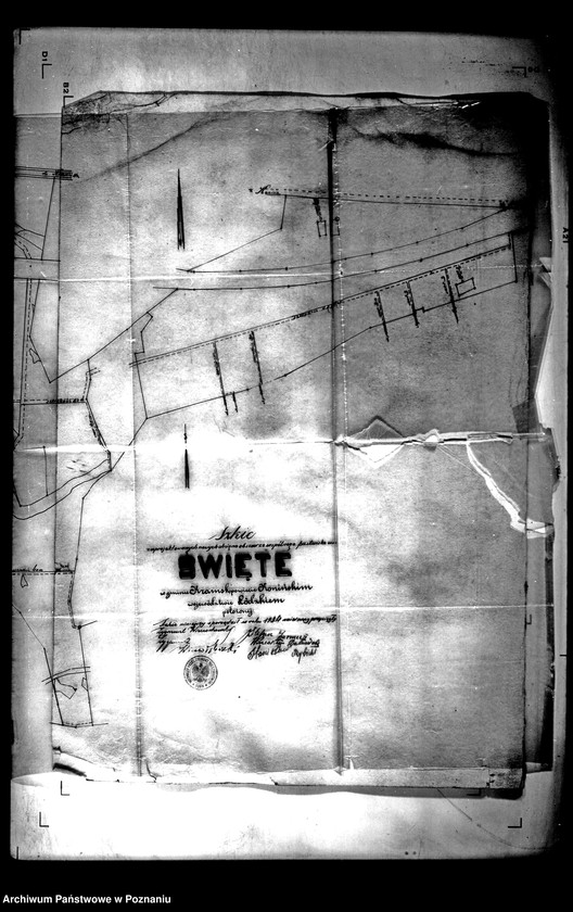 Obraz 19 z jednostki "Akta techniczne dotyczące podziału wspólnego pastwiska wsi Święte powiatu konińskiego"
