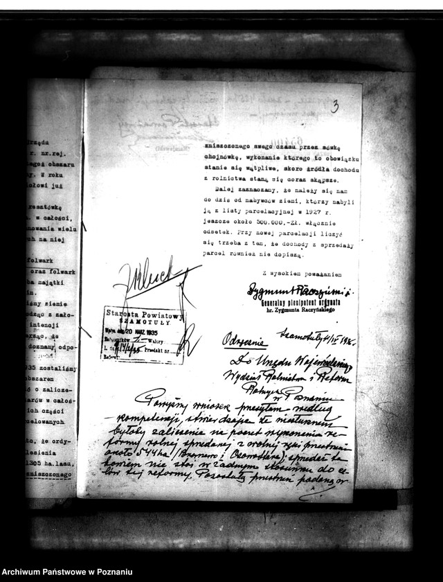 Obraz 7 z jednostki "Majątek Obrzycko powiatu szamotulskiego przymusowy wykup"