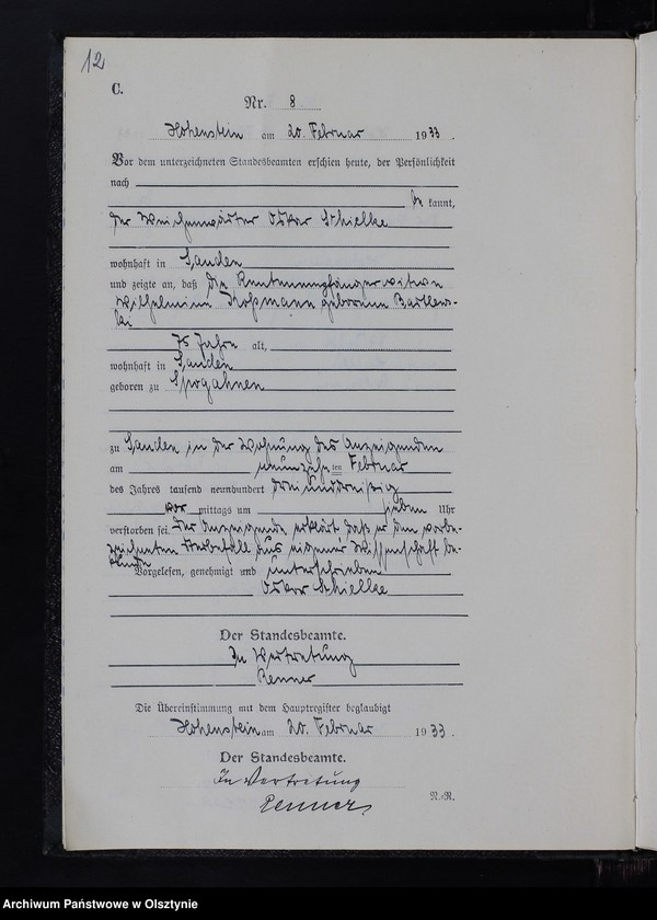 image.from.unit.number "Sterbe-Neben-Register Nr 1 - 84"