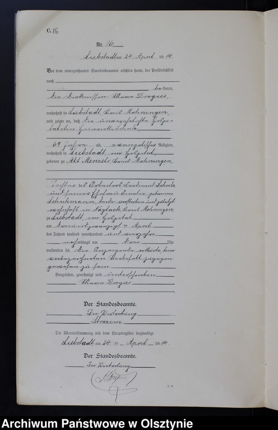 image.from.unit.number "Sterbe-Neben-Register Nr 1 - 62"