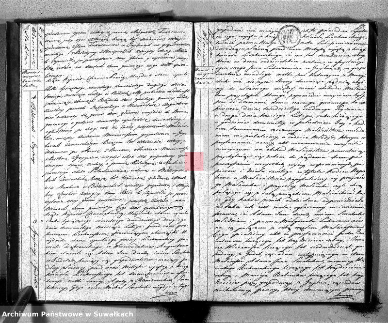 image.from.unit.number "Księga Aktów Zaślubionych Urzędnika Stanu Cywilnego Gminy Liszkowskiey od 1- go stycznia 1822 roku"