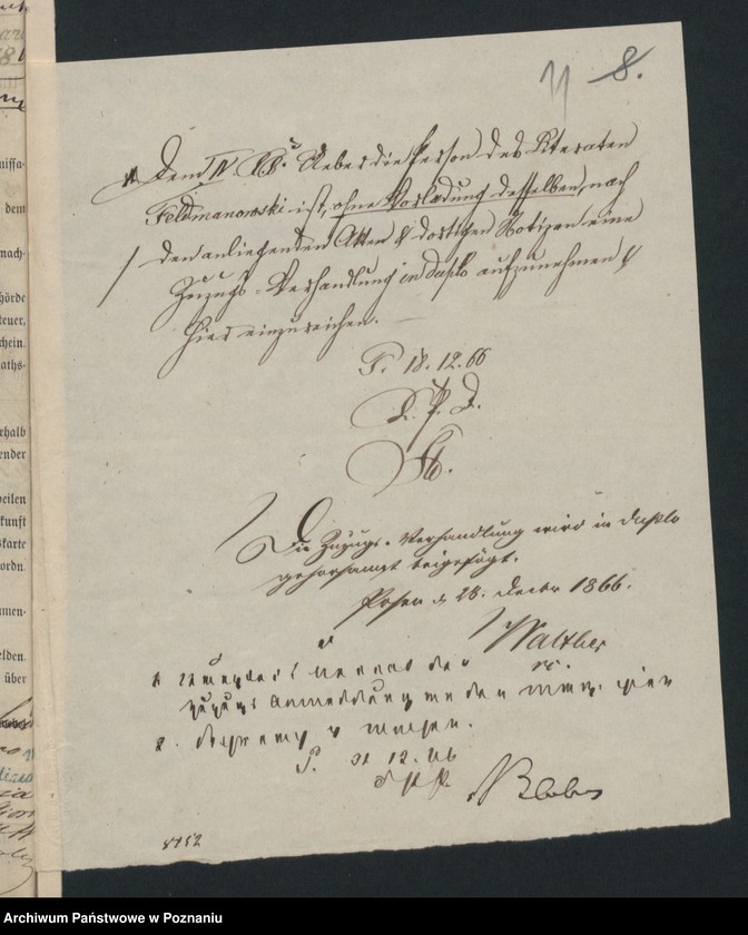 Obraz 15 z jednostki "A. betr. Redakteur Hieronimus Feldmanowski"