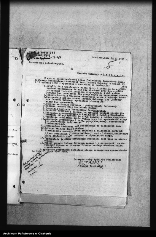 image.from.unit.number "Protokoły i zarządzenia polustracyjne wydane przez wydz. Powiatowe"