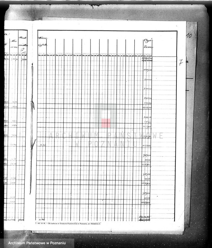 Obraz 13 z jednostki "Tymczasowy rejestr pomiarowy majątku Słębowo powiatu żnińskiego"