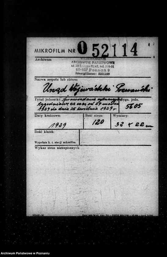 image.from.unit.number "Sprawozdania sytuacyjne tygodniowe za czas od 29 marca 1929 r. do dnia 25 kwietnia 1929 r. /nr 14-17/"