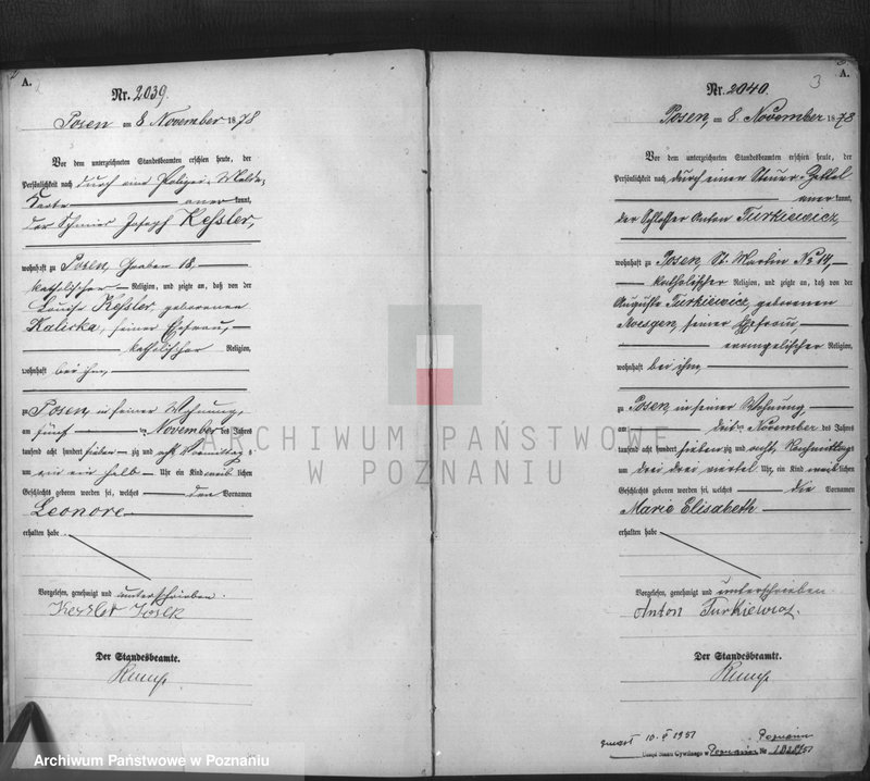 Obraz 3 z jednostki "Księga urodzeń t. IV"